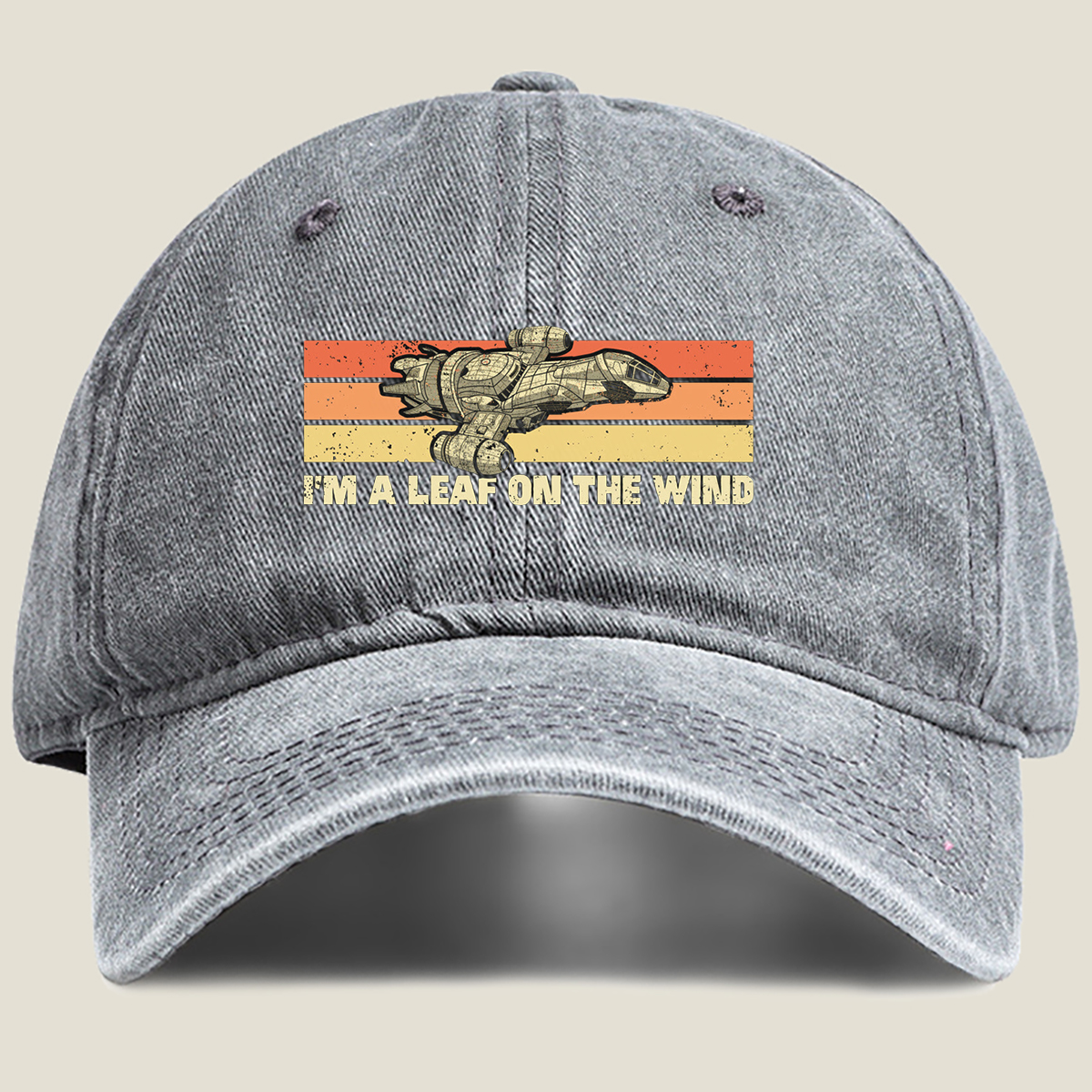 Firefly - I'm a Leaf on the Wind - Washed Denim - Baseball Cap