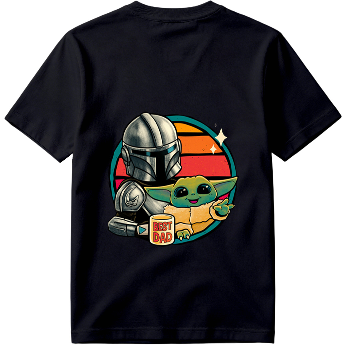 The Mandalorian and Grogu Best Dad - Tee