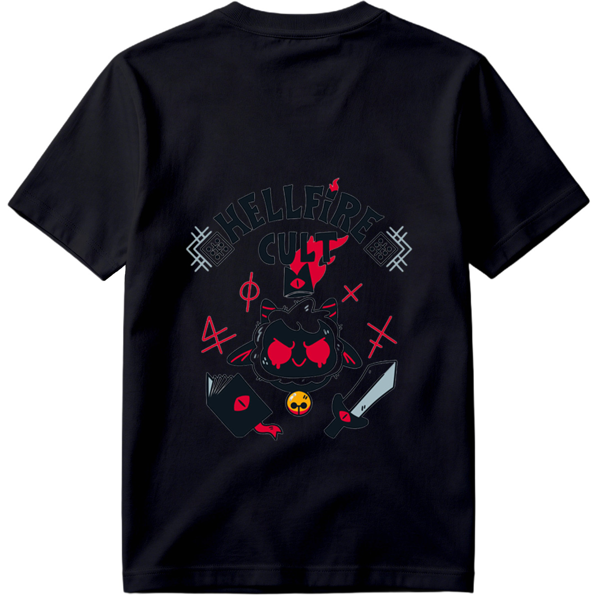 Hellfire Cult: Cat Demon & Dark Rituals - Tee