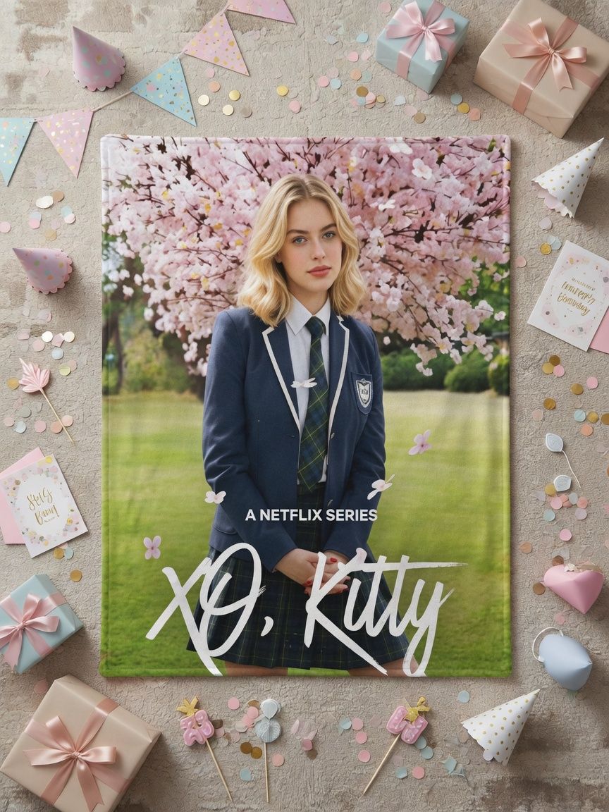 Custom Photo Blanket Personalized Portrait Flannel Throw Ultra Soft Velvet Fleece Cover Ideal Personalized Cozy Gift