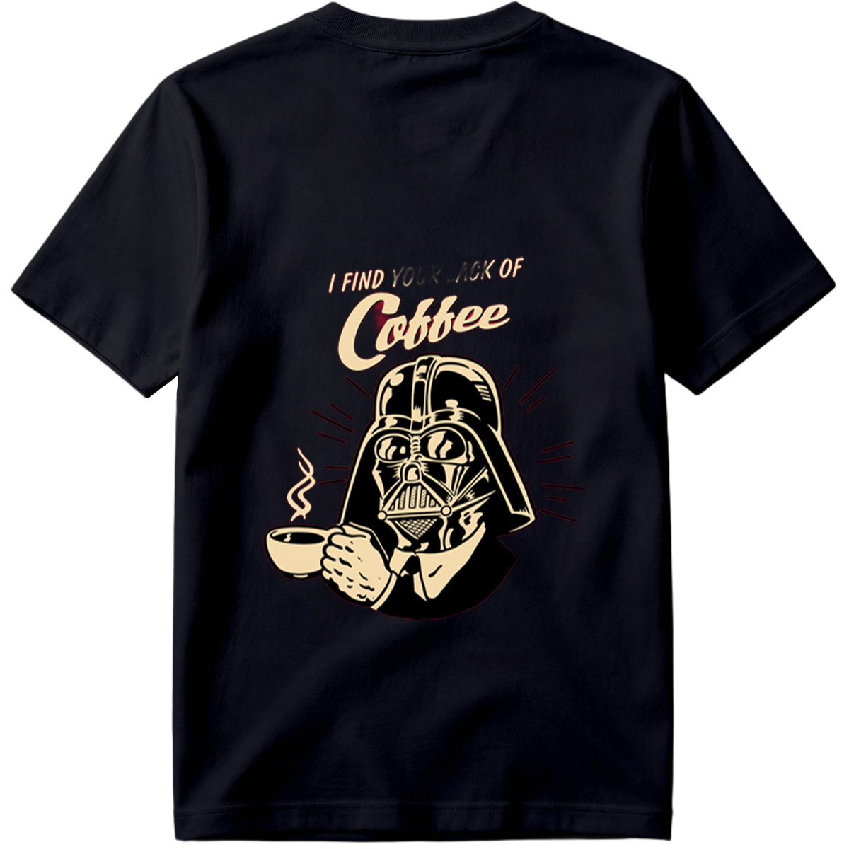 Darth Vader Coffee T-Shirt Design - Tee