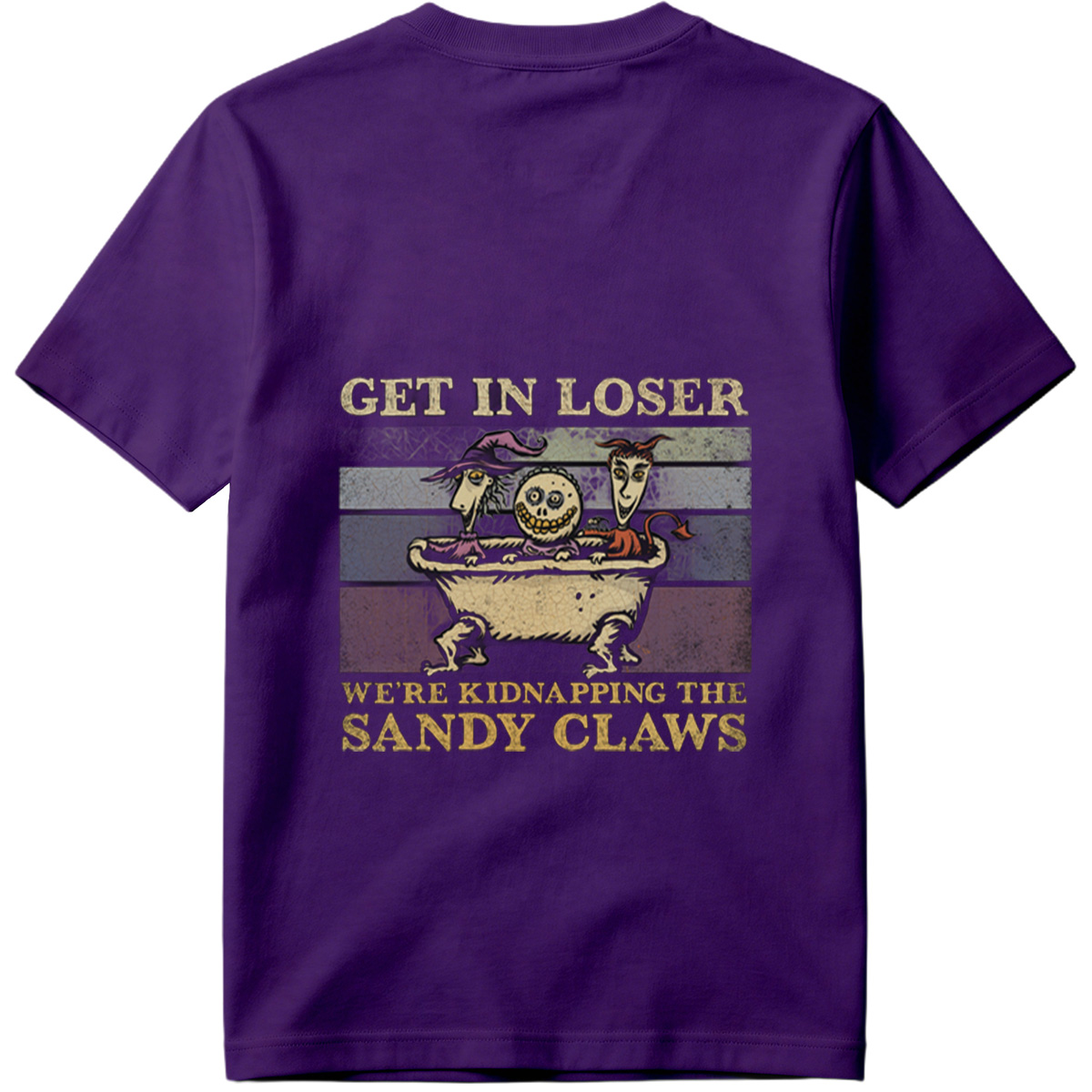 The Nightmare Before Christmas: Jack, Sally, and Oogie Boogie in a Bathtub - Tee