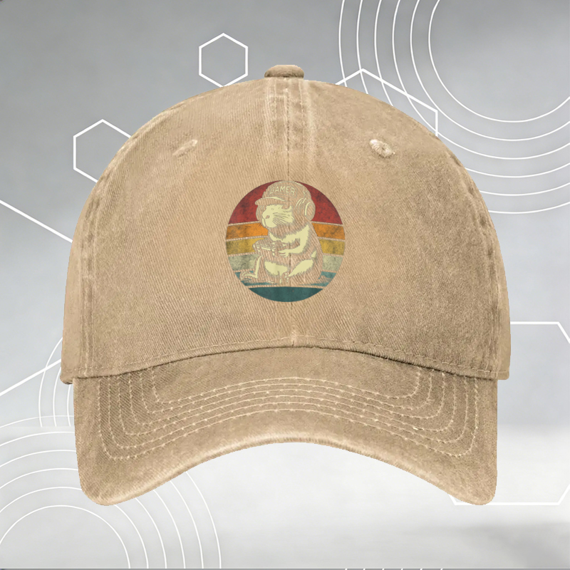 New Baseball Cap with Rainbow Pride Print 