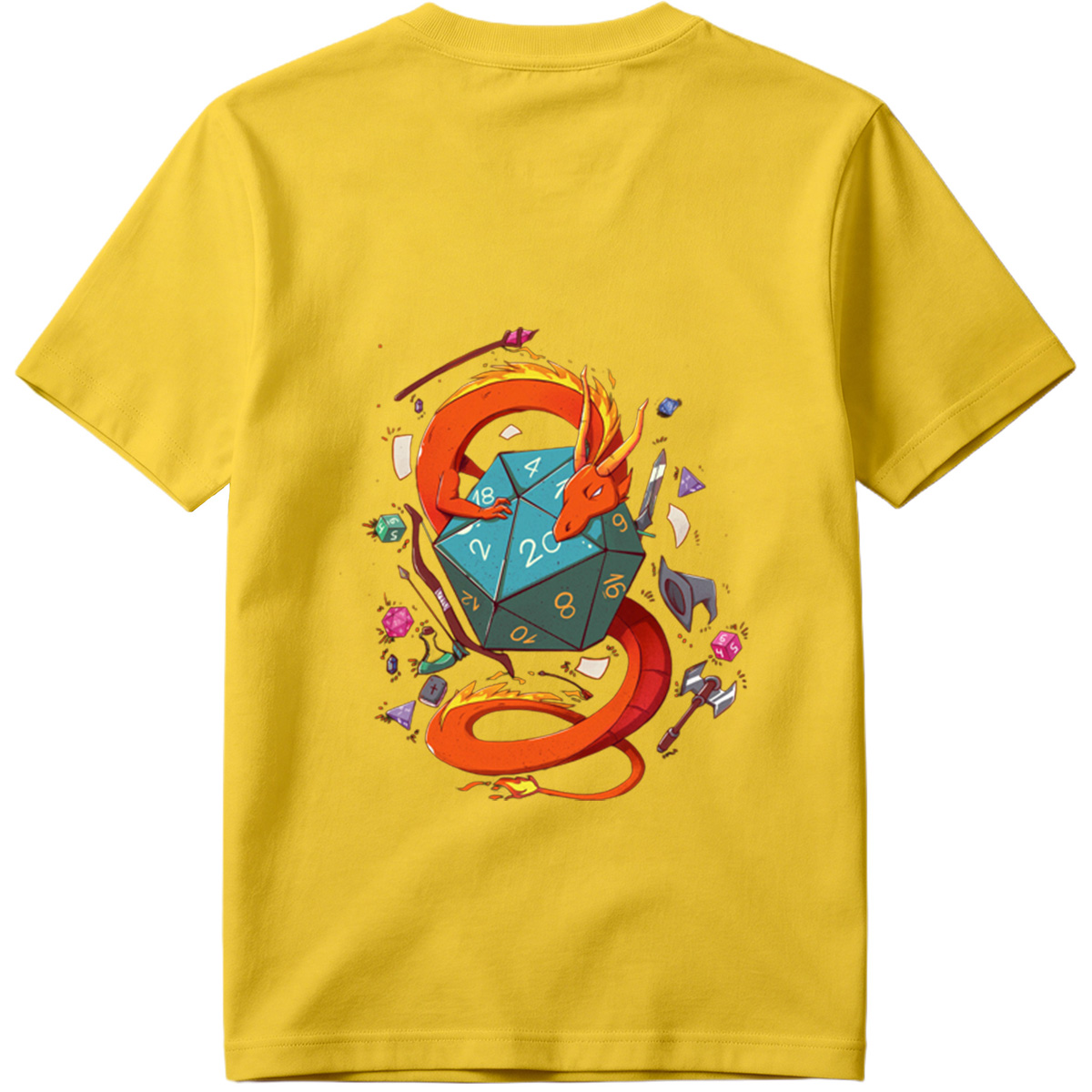 Dragon and D20: Fantasy Adventure - Tee
