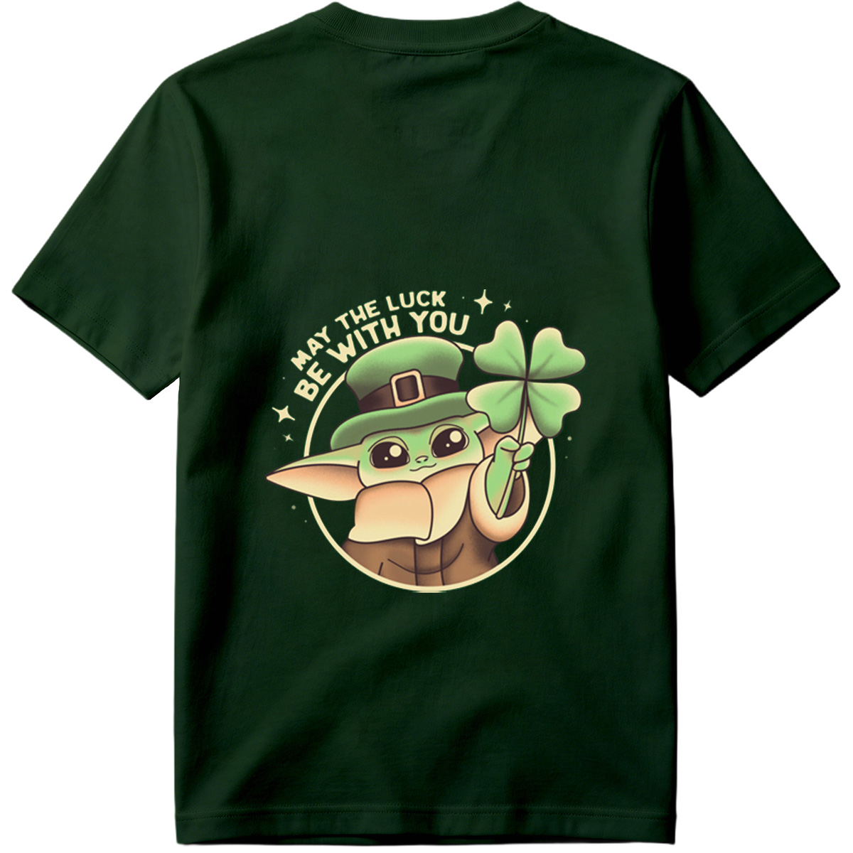 Baby Yoda St. Patrick's Day Design - Tee