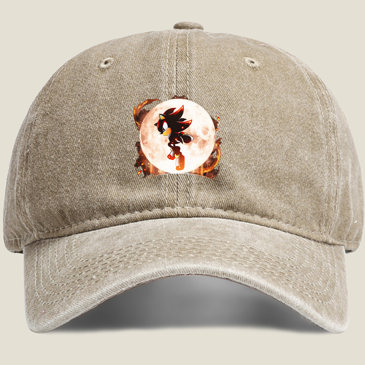Sonic the Hedgehog: Shadow the Hedgehog Moonlight Leap - Washed Denim - Baseball Cap