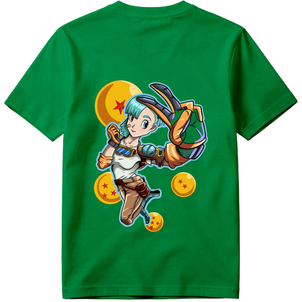 Dragon Ball: Bulma with Dragon Balls - Tee