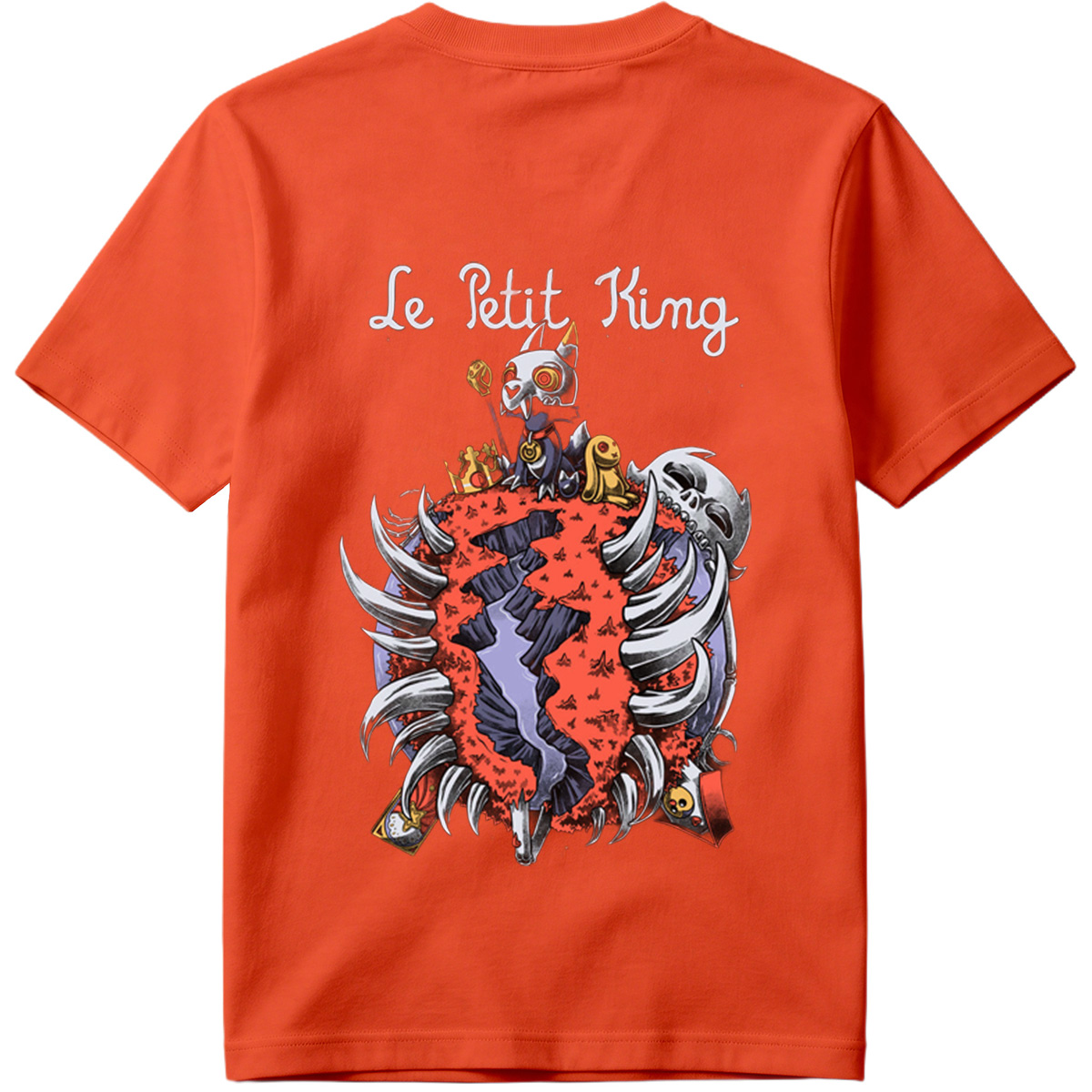 Le Petit King: The Skeletal Cat King and His Kingdom - Tee