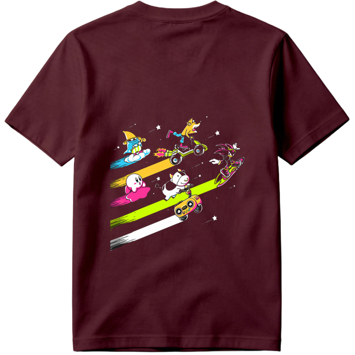 Sonic, Kirby, and Friends Racing Through Space - Tee