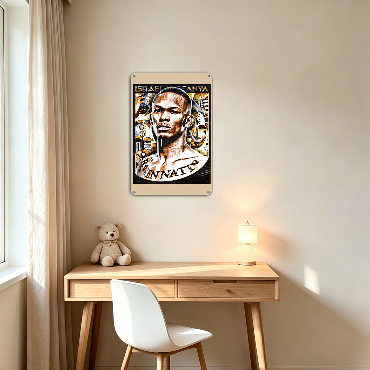 Israel Adesanya: The Last Stylebender - painting