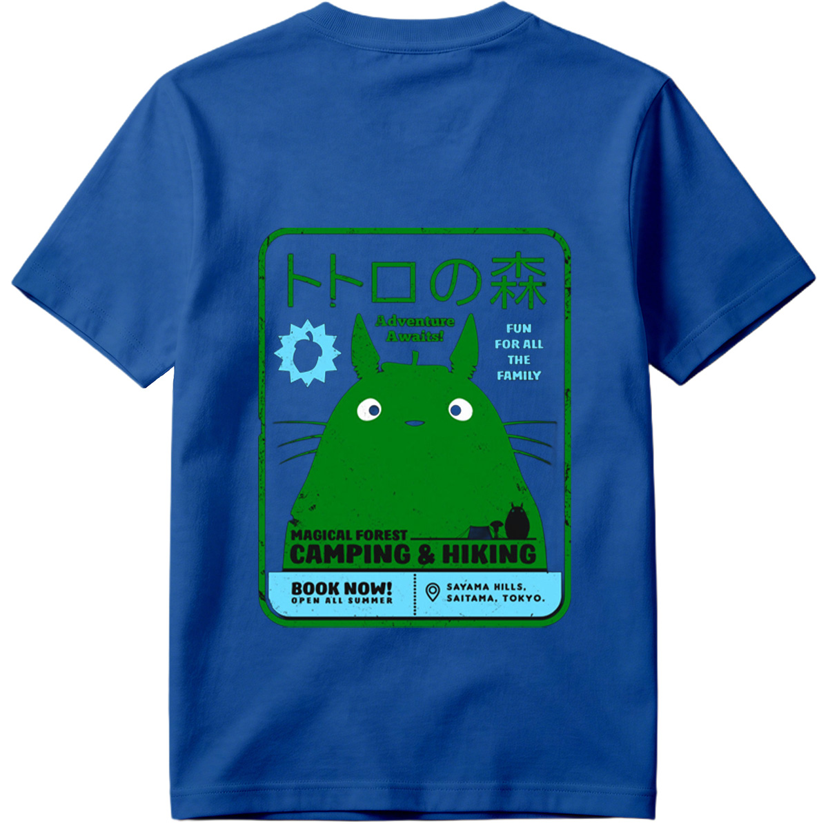 Totoro Forest Adventure: Camping & Hiking in Sayama Hills - Tee