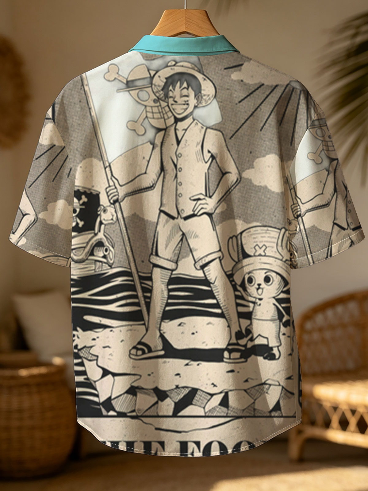 One Piece: Luffy and Chopper as The Fool Tarot Card -  Shirt