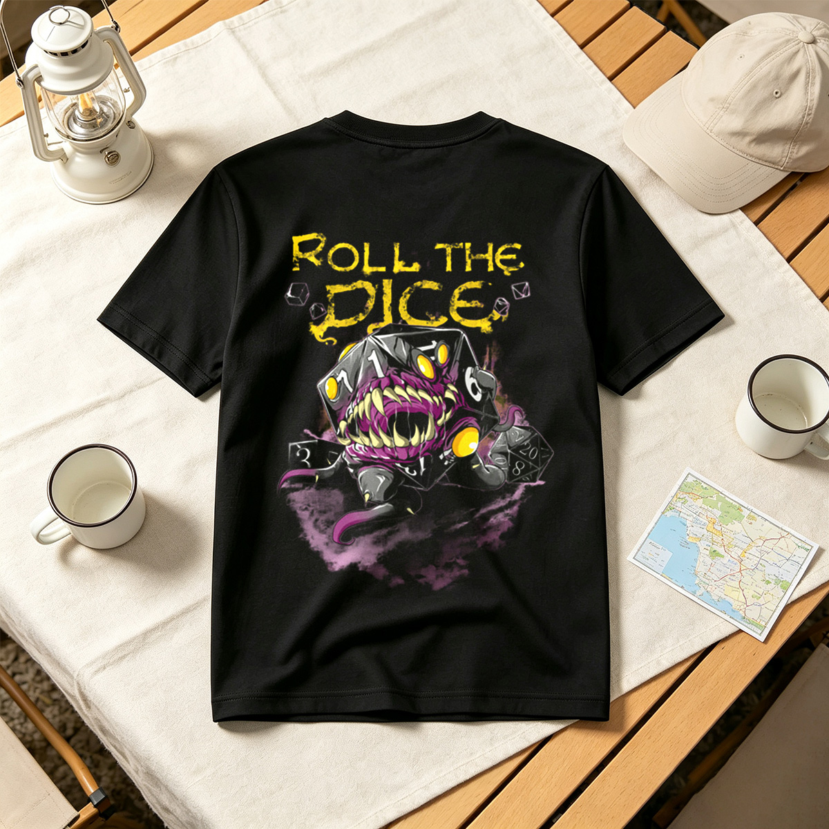 Roll the Dice: D20 Monster - Tee