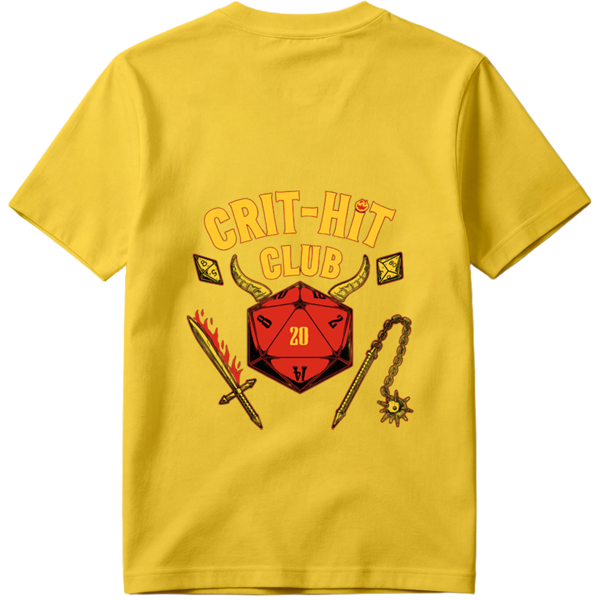 Crit-Hit Club: D&D Dice & Fantasy Gear - Tee