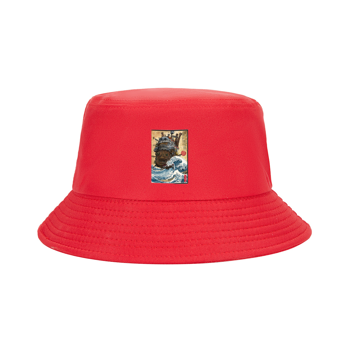 Howl's Moving Castle and the Great Wave - Fisherman's Hat