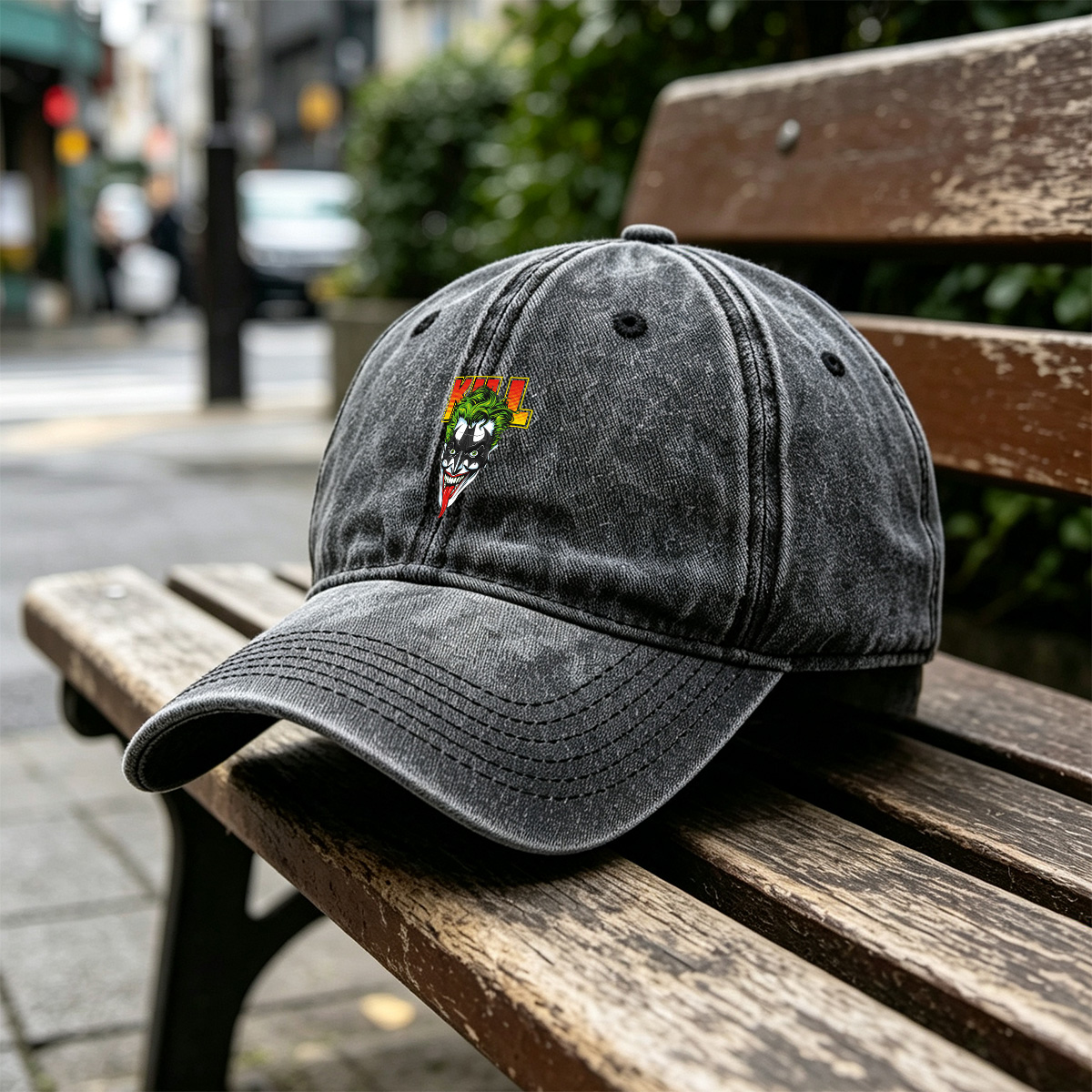 Joker Kill - Washed Denim - Baseball Cap