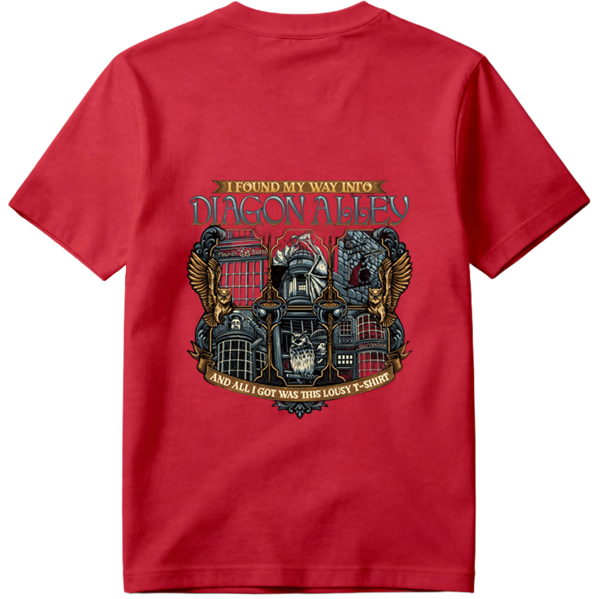 Harry Potter Diagon Alley T-Shirt Design - Tee