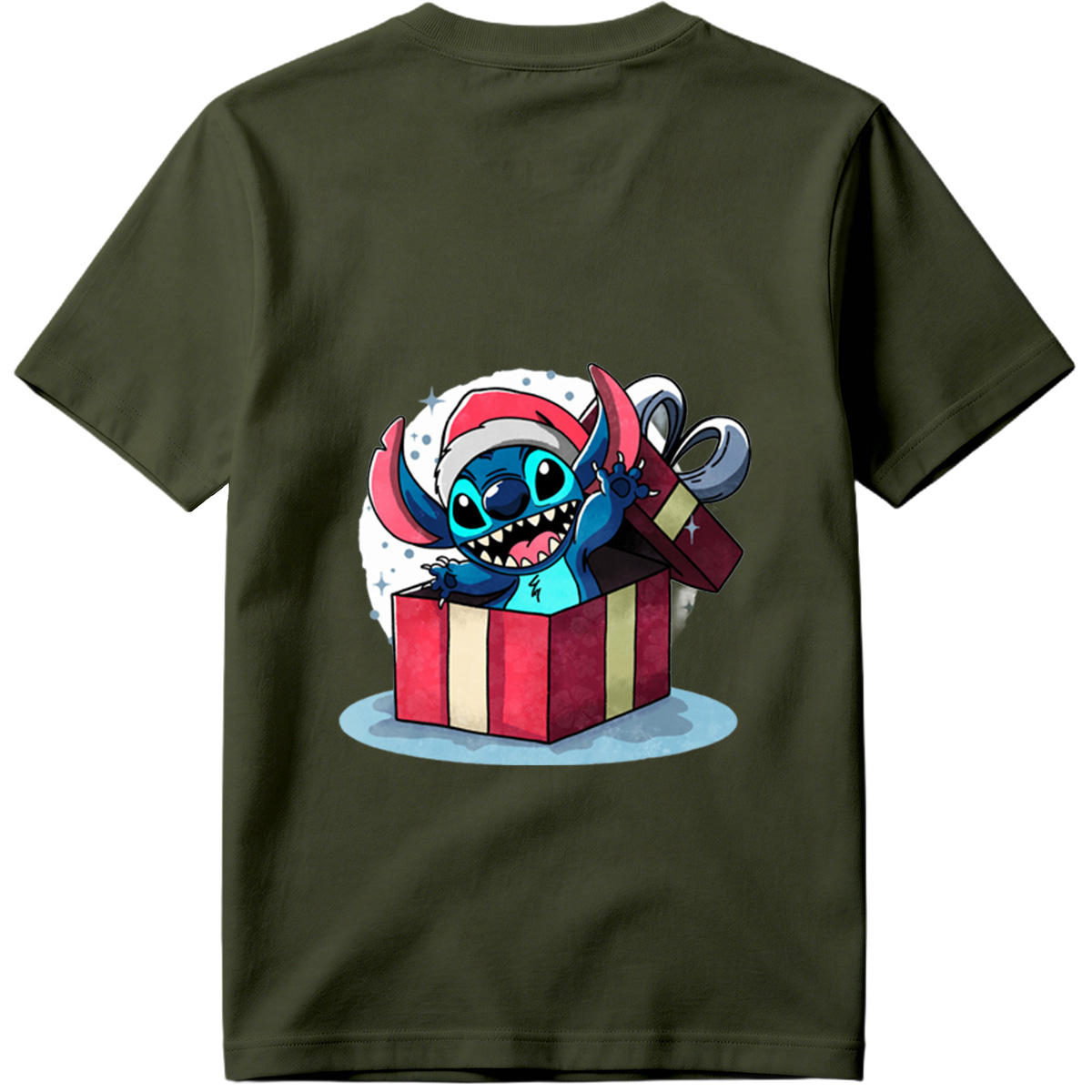Stitch in Christmas Gift Box - Tee