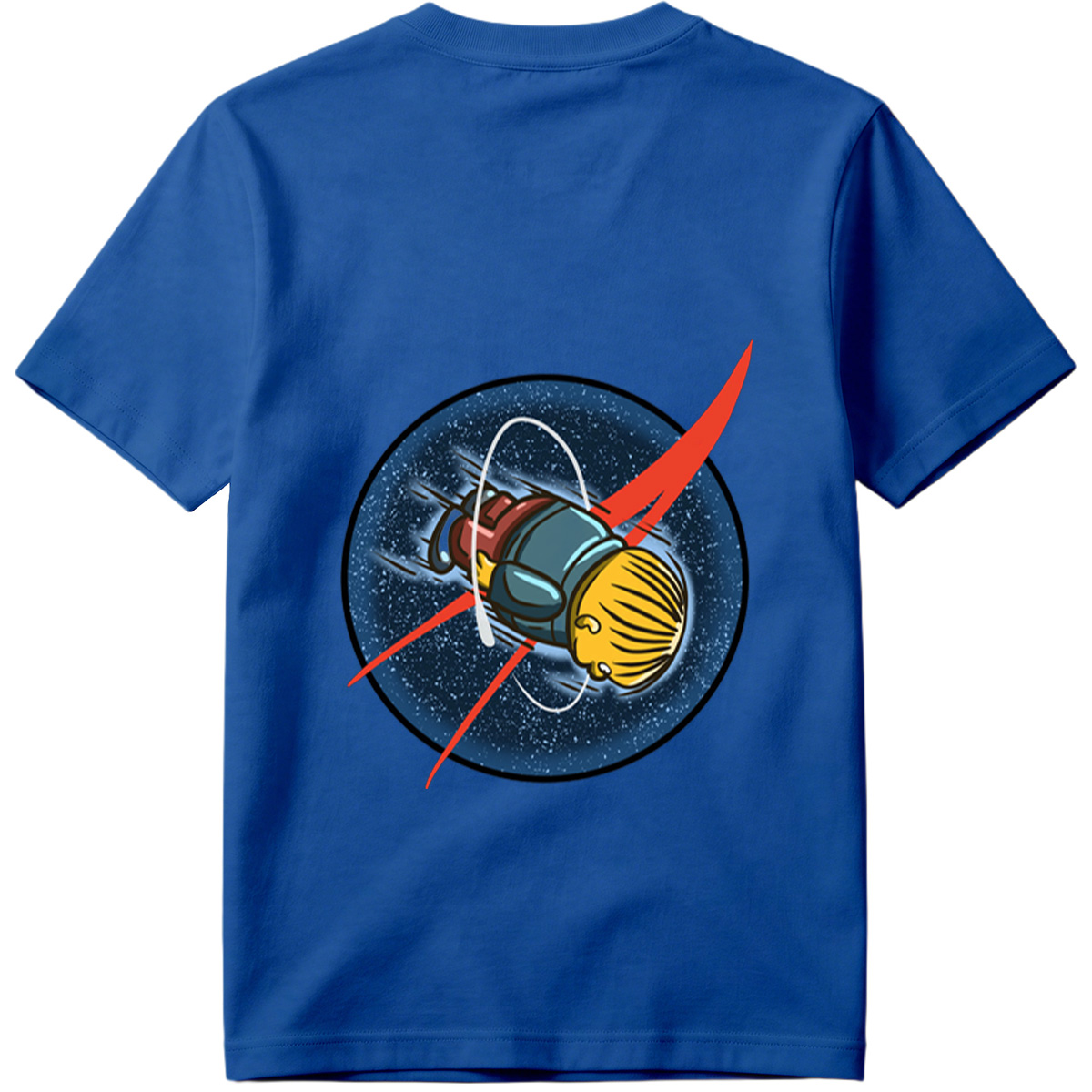 Space Adventure with a Robot Astronaut - Tee