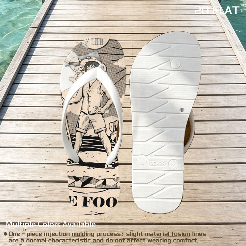 One Piece: Luffy and Chopper as The Fool Tarot Card -  flip-flops