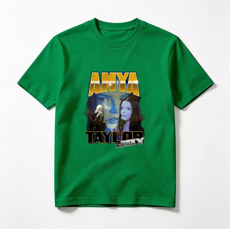 Anya Taylor-Joy: Celestial Portrait and Character Fusion - Tee