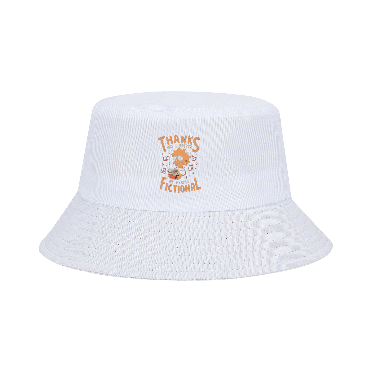 Thanks But I Prefer My People Fictional - Fisherman's Hat
