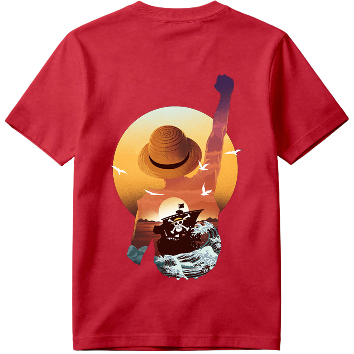 One Piece: Luffy and the Pirate Ship - Tee