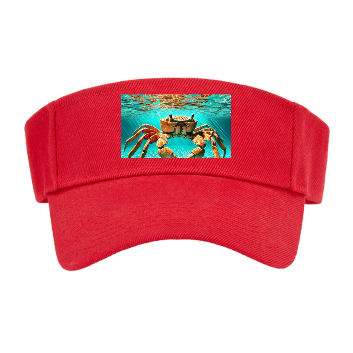 Crab in Sunlit Waters -  Visor cap
