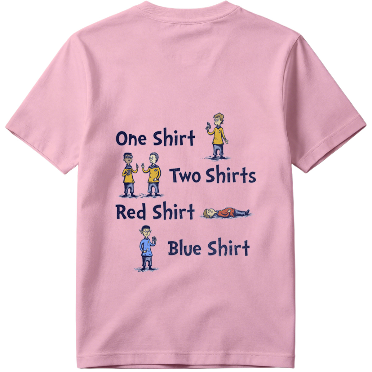 Star Trek: One Shirt, Two Shirts, Red Shirt, Blue Shirt - Tee