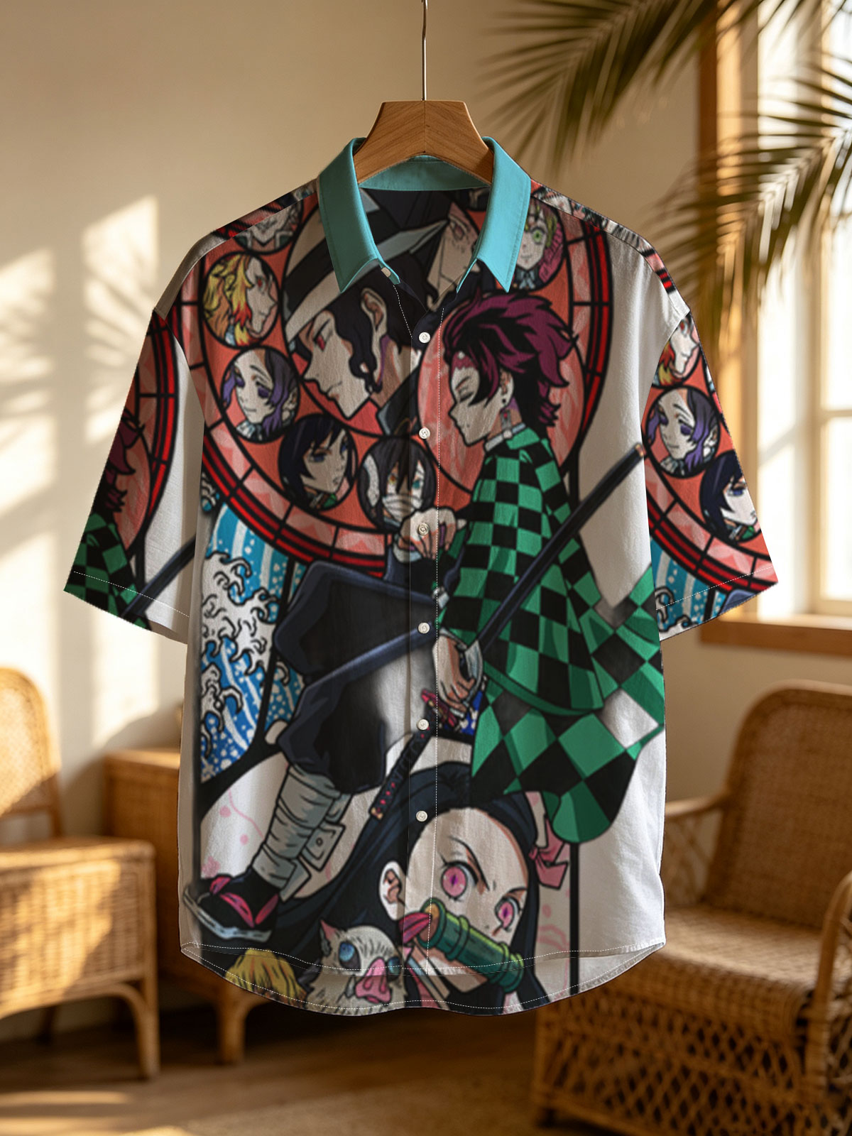 Demon Slayer: Tanjiro, Nezuko, Zenitsu, Inosuke, and Hashira in Action -  Shirt