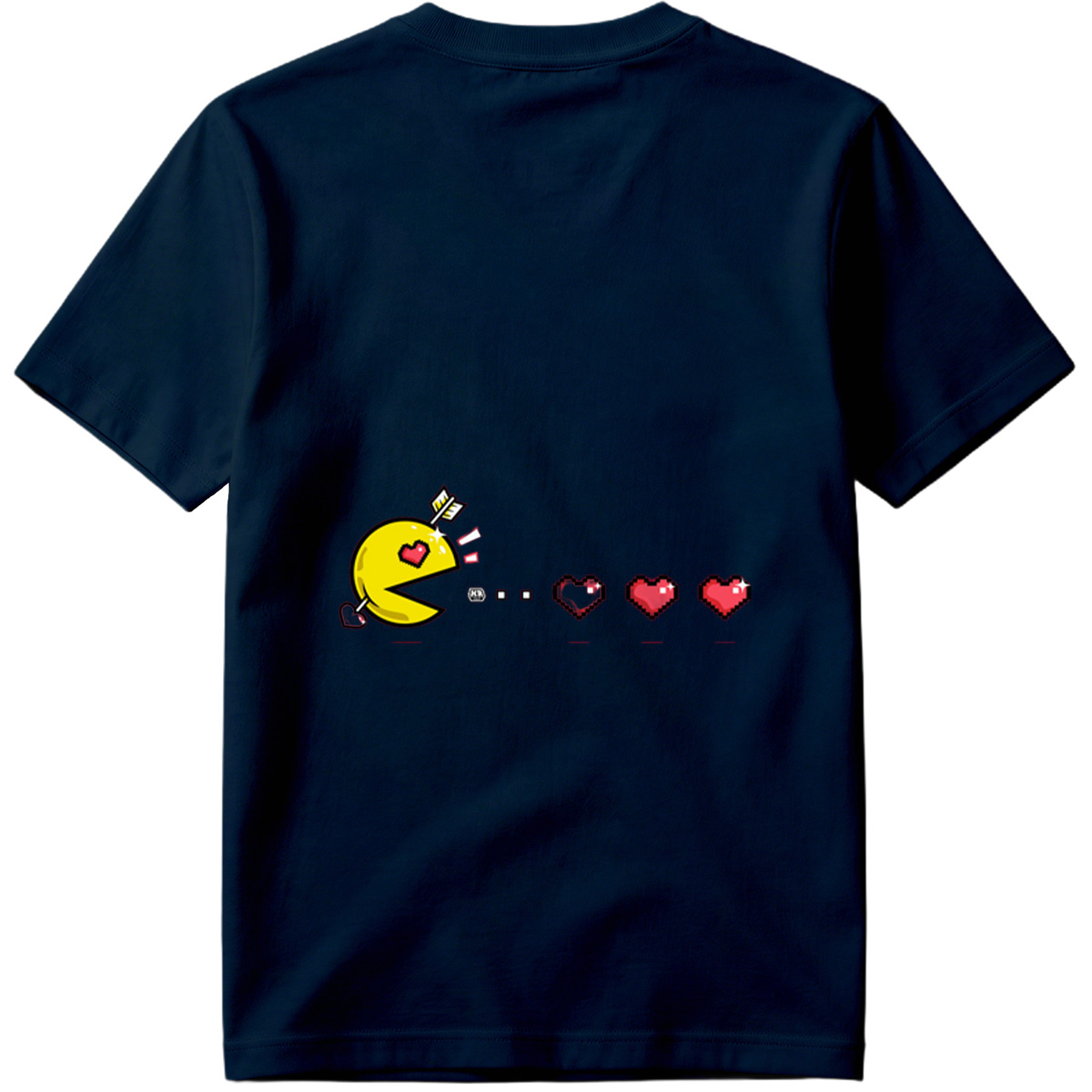 Pac-Man Loves Hearts - Tee