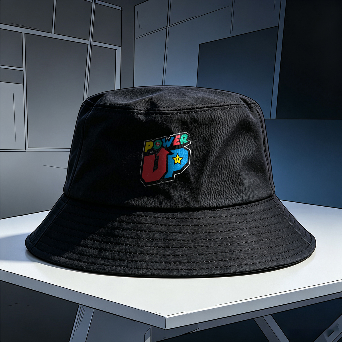 Power Up - Mario & Star - Fisherman's Hat