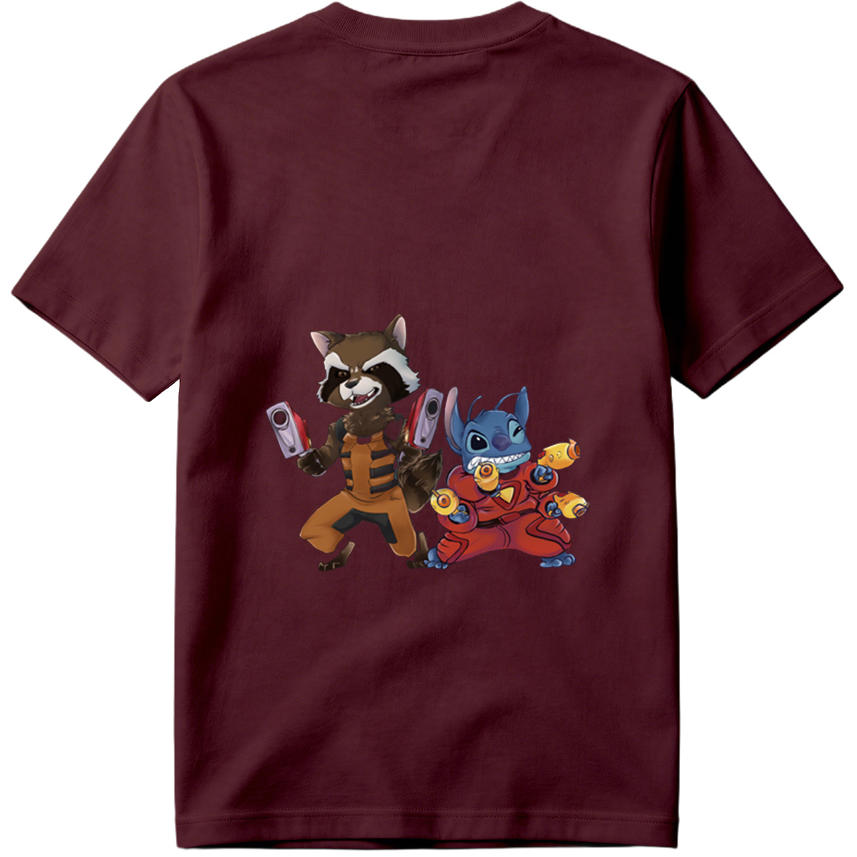 Rocket Raccoon and Stitch - Tee