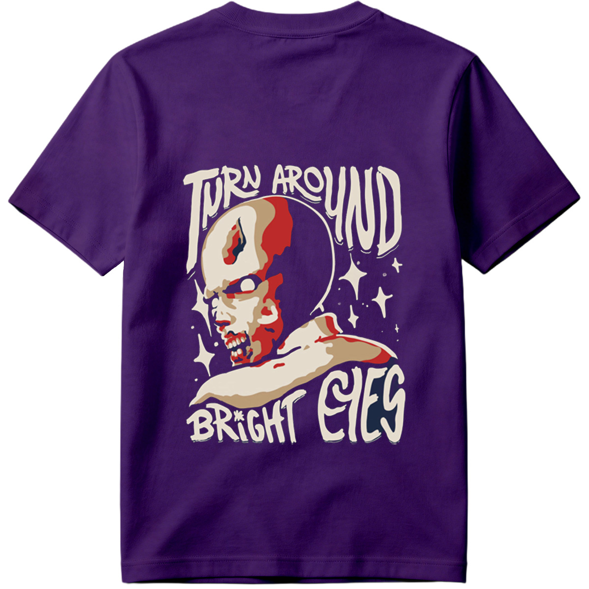 Turn Around Bright Eyes: Skull Character Design - Tee