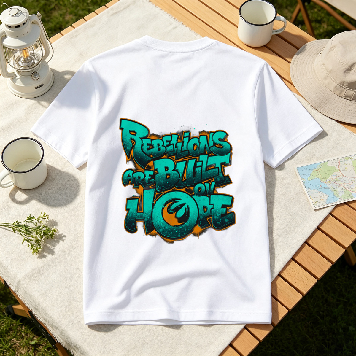 Rebellions Are Built on Hope - Star Wars Inspired Design - Tee