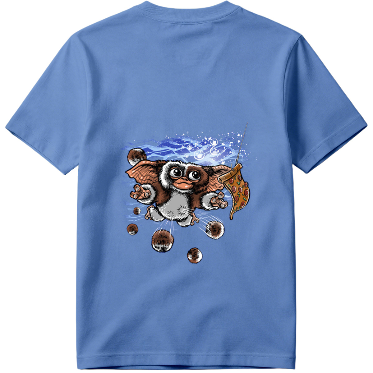 Gremlins - Gizmo with Pizza - Tee
