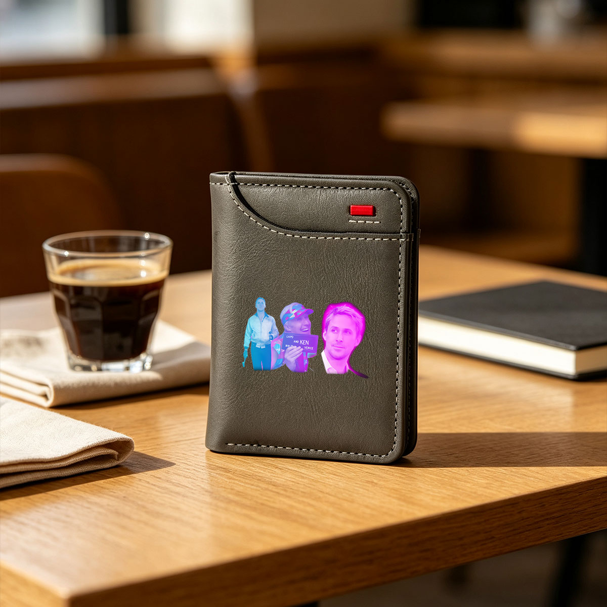 LAPD, Ken, Venice: Celebrities and Roles in a Vibrant Scene - Vertical Style Wallet