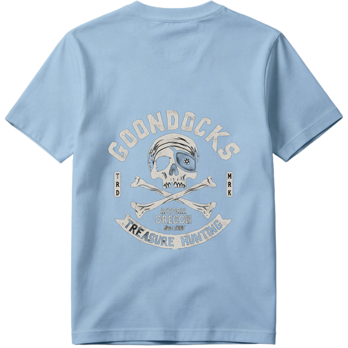 Goondocks Treasure Hunting Skull Logo - Tee