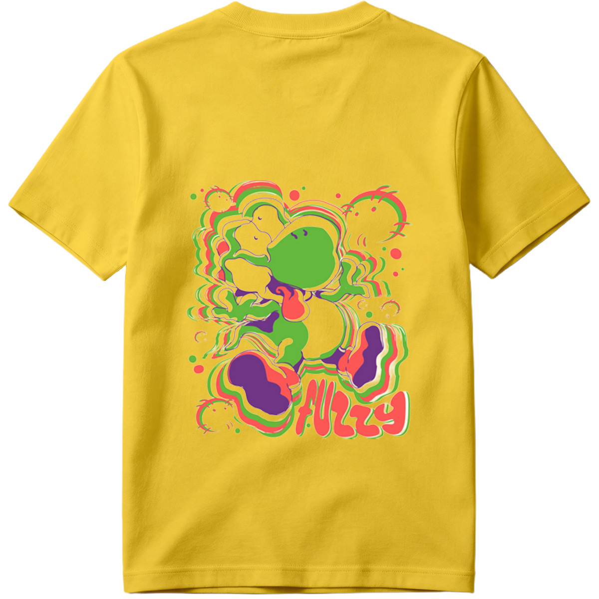 Yoshi Fuzzy Art Design - Tee