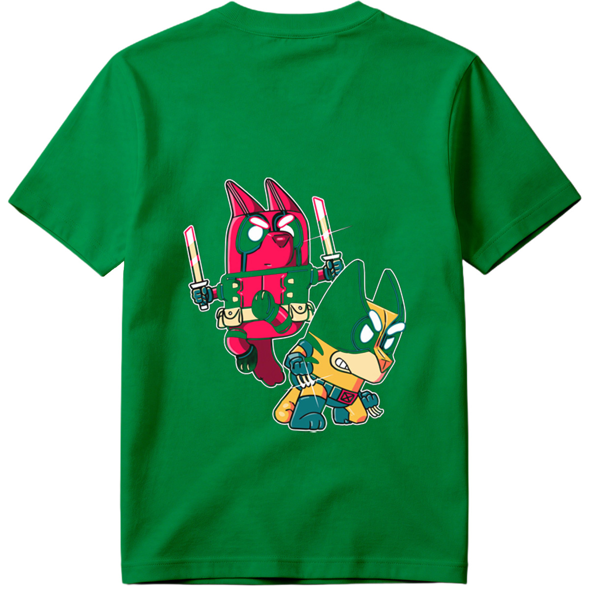 Deadpool and Batman: Chibi Heroes Clash - Tee