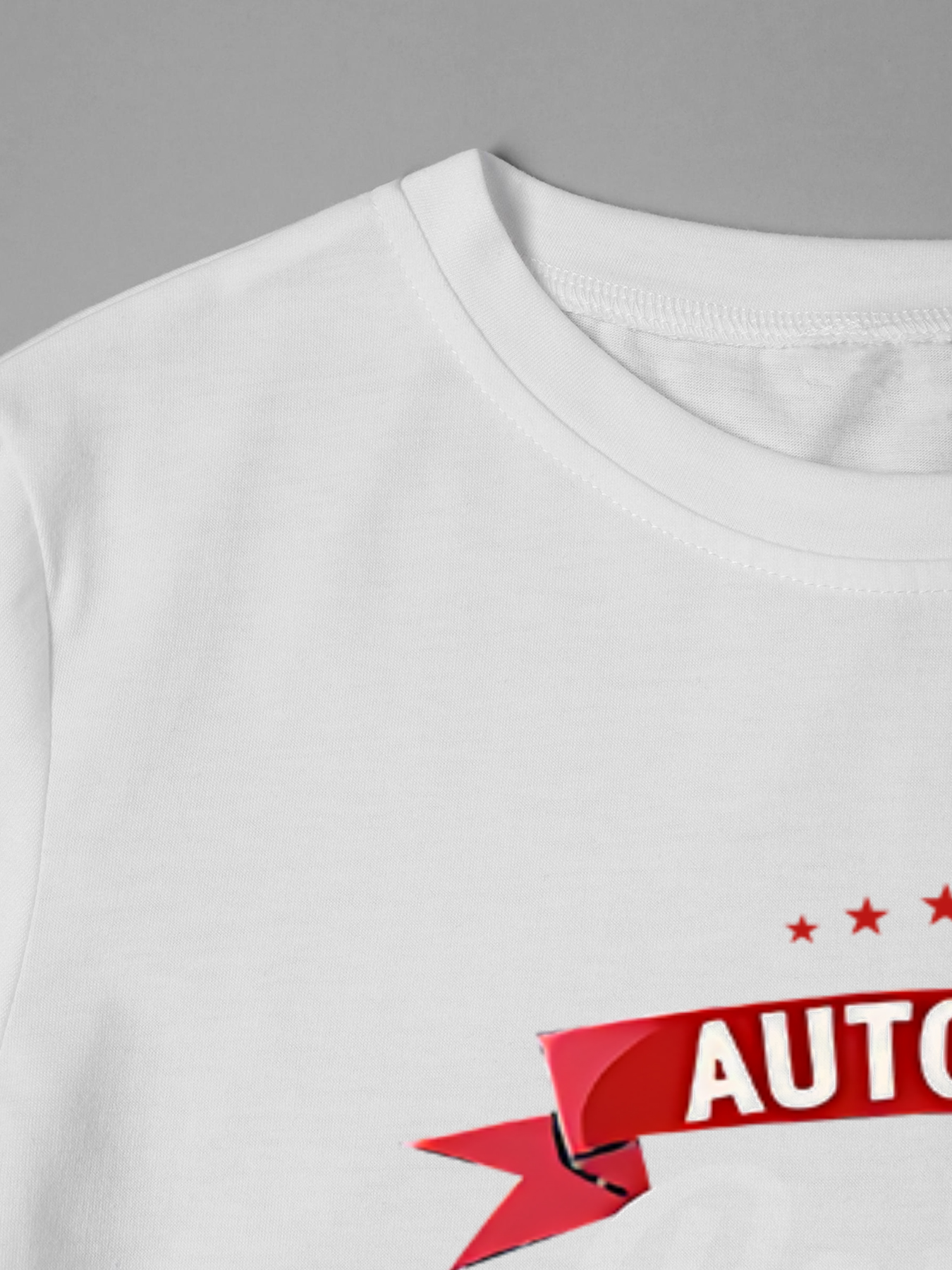 Men's Auto Body Painter Print T-Shirt with Red Respirator and Spray Gun Design, Casual Round Neck Lightweight Breathable Summer Short Sleeve Tee for Automotive Workers and Car Enthusiasts