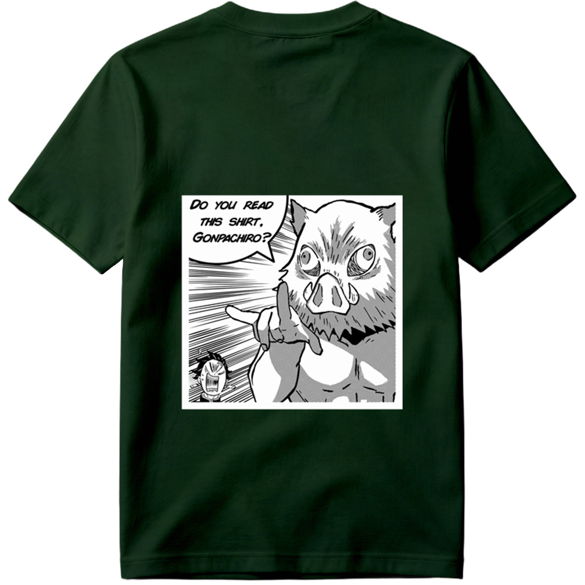 Demon Slayer: Pig Demon Questions Gonpachiro - Tee