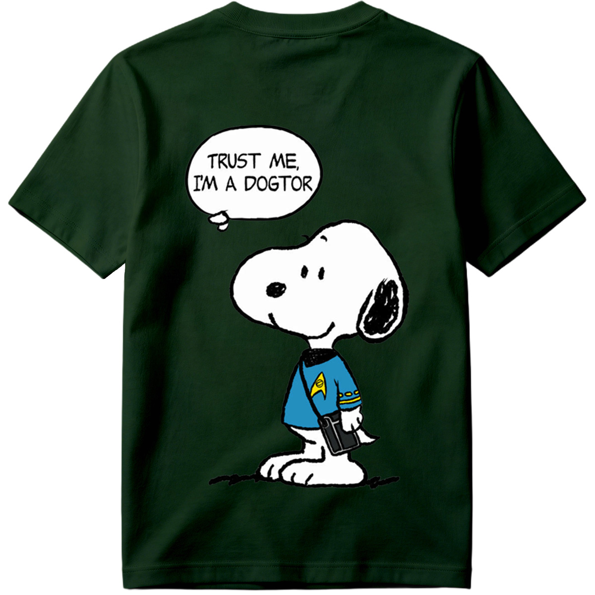 Snoopy as Starfleet Doctor - Tee