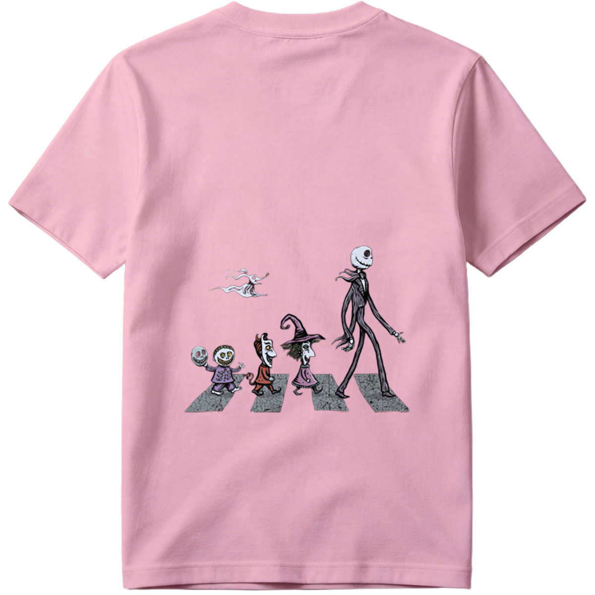 The Nightmares: Jack Skellington, Sally, Zero, and Friends Crossing the Street - Tee