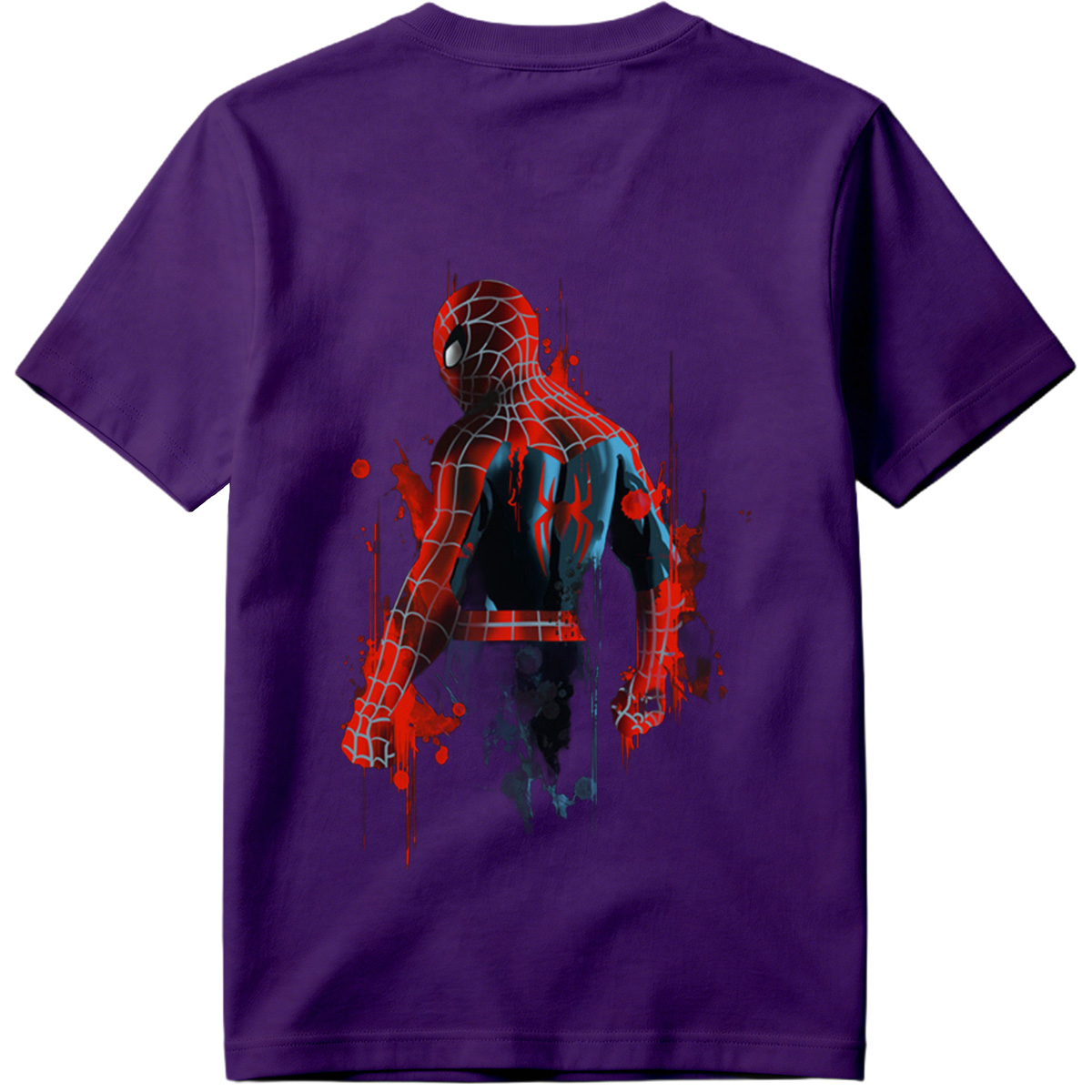 Spider-Man: The Web-Slinger in Red and Blue - Tee