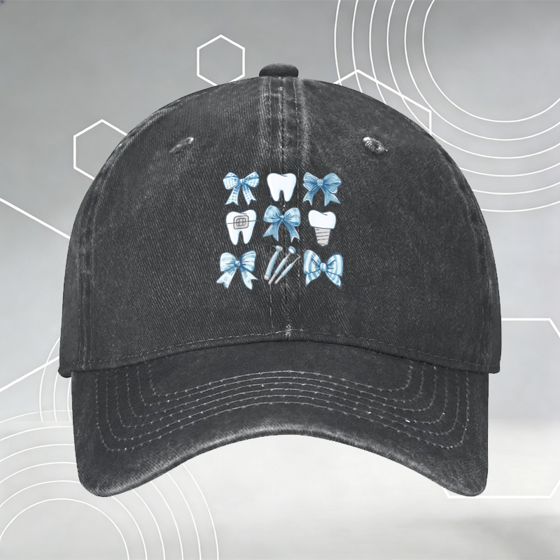 New Baseball Cap with Corgi Dog Wearing Sunglasses Print 