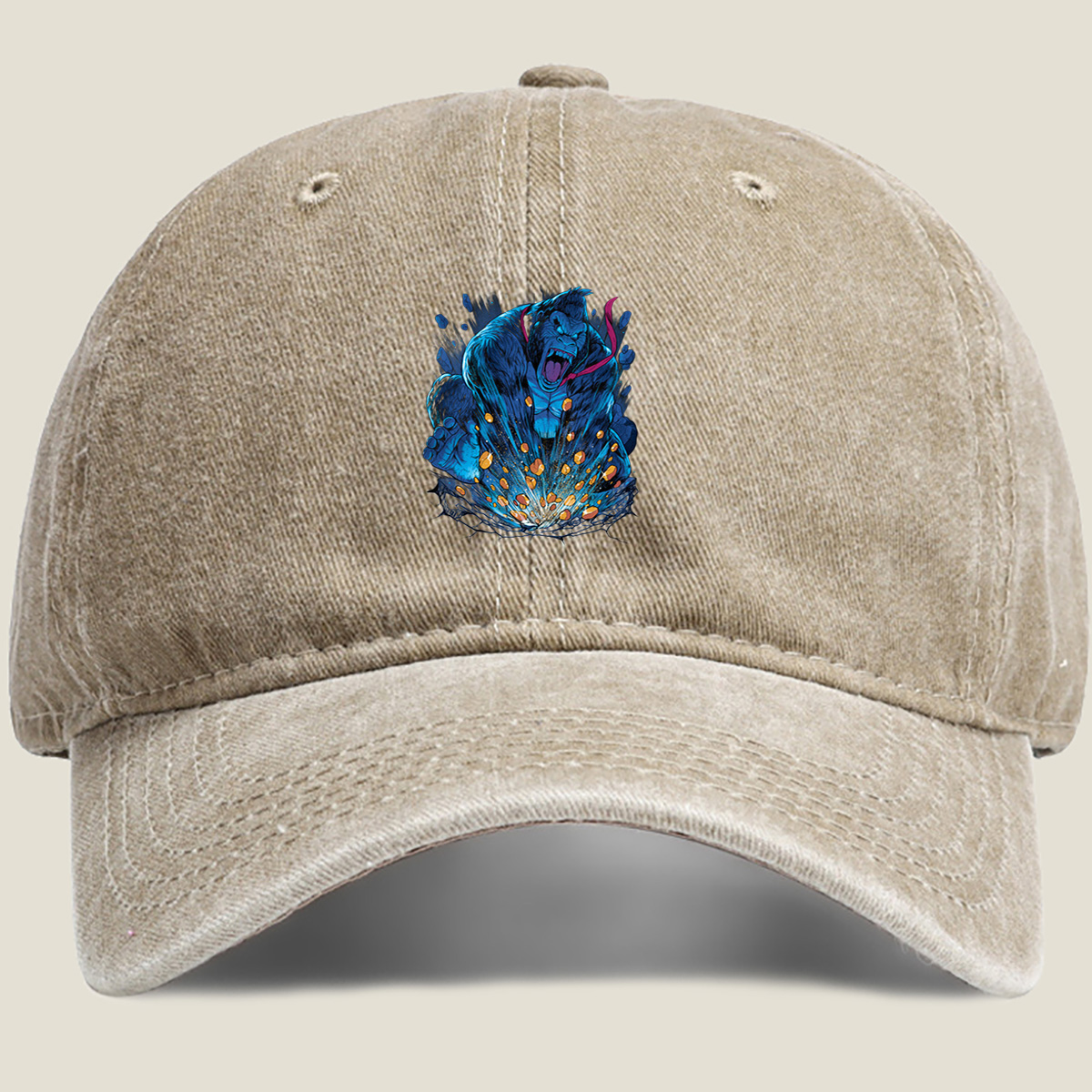 King Kong: Cosmic Clash - Washed Denim - Baseball Cap