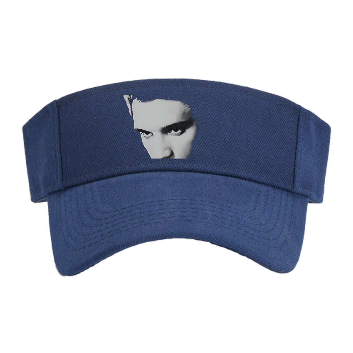 Elvis Presley Portrait in Black and White -  Visor cap