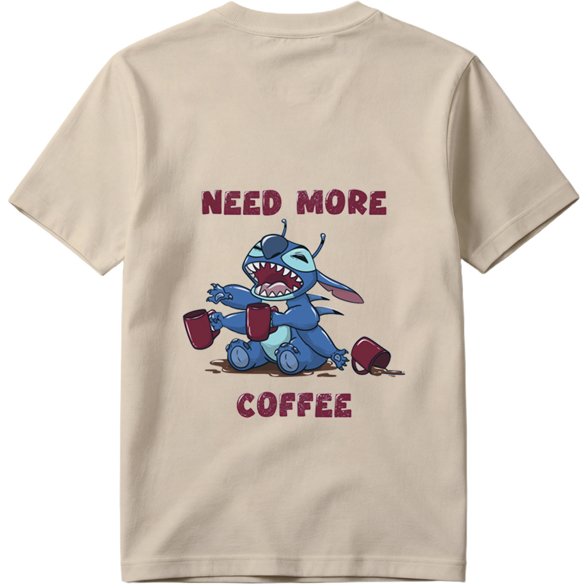 Stitch Needs More Coffee - Tee