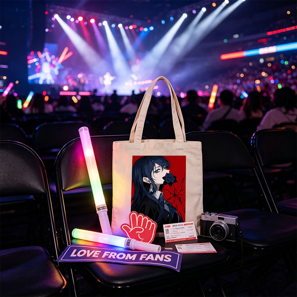 No celebrity or band is present in the image. - Canvas tote bags